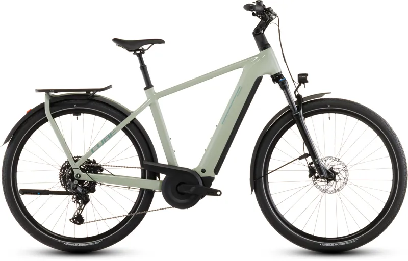 Cube Kathmandu Hybrid ONE 800wh 2026 Electric Hybrid Bike - Pea/Green
