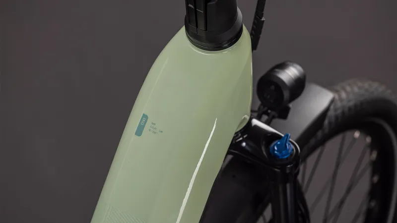 Cube Kathmandu Hybrid ONE 800wh Easy Entry 2026 Electric Hybrid Bike - Pea/Green-2