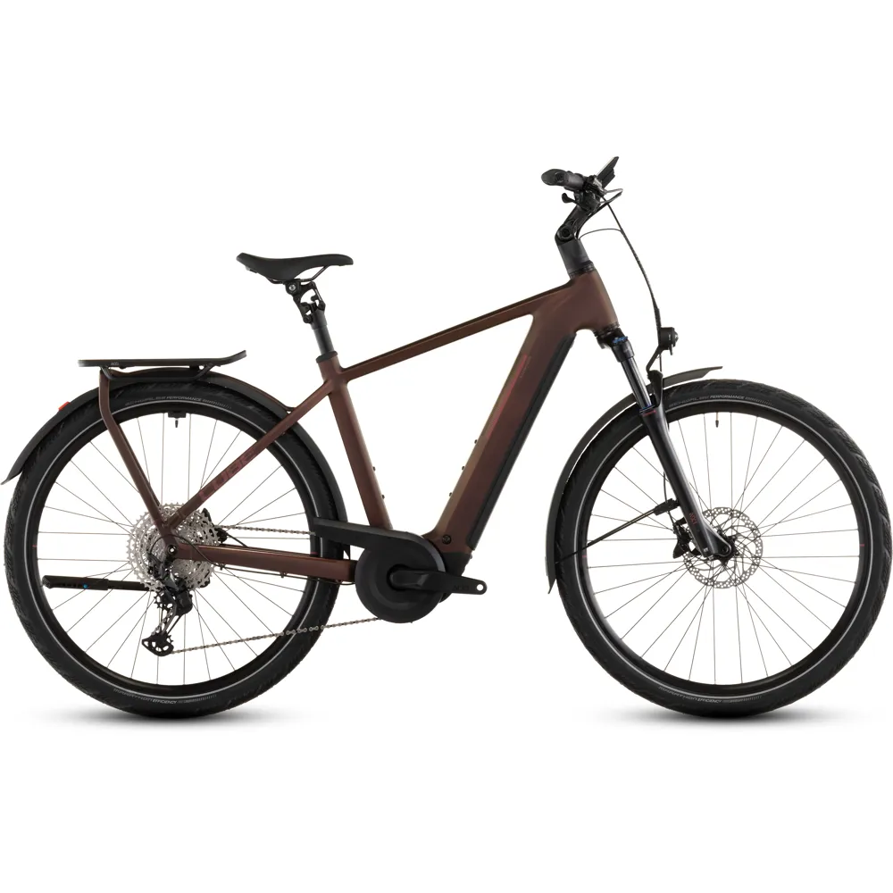 uPRISE Bikes Cube Kathmandu Hybrid Pro 800wh 2026 Electric Hybrid Bike  - Sunglow/Chrome | Price match, 365 day return s, 18-Month Warranty, Finance Available & Free UK Delivery