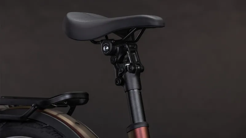 Cube Kathmandu Hybrid Pro 800wh Easy Entry 2026 Electric Hybrid Bike - Sunglow/Chrome-4