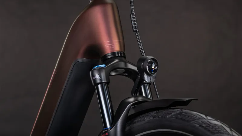 Cube Kathmandu Hybrid Pro 800wh Easy Entry 2026 Electric Hybrid Bike - Sunglow/Chrome-5