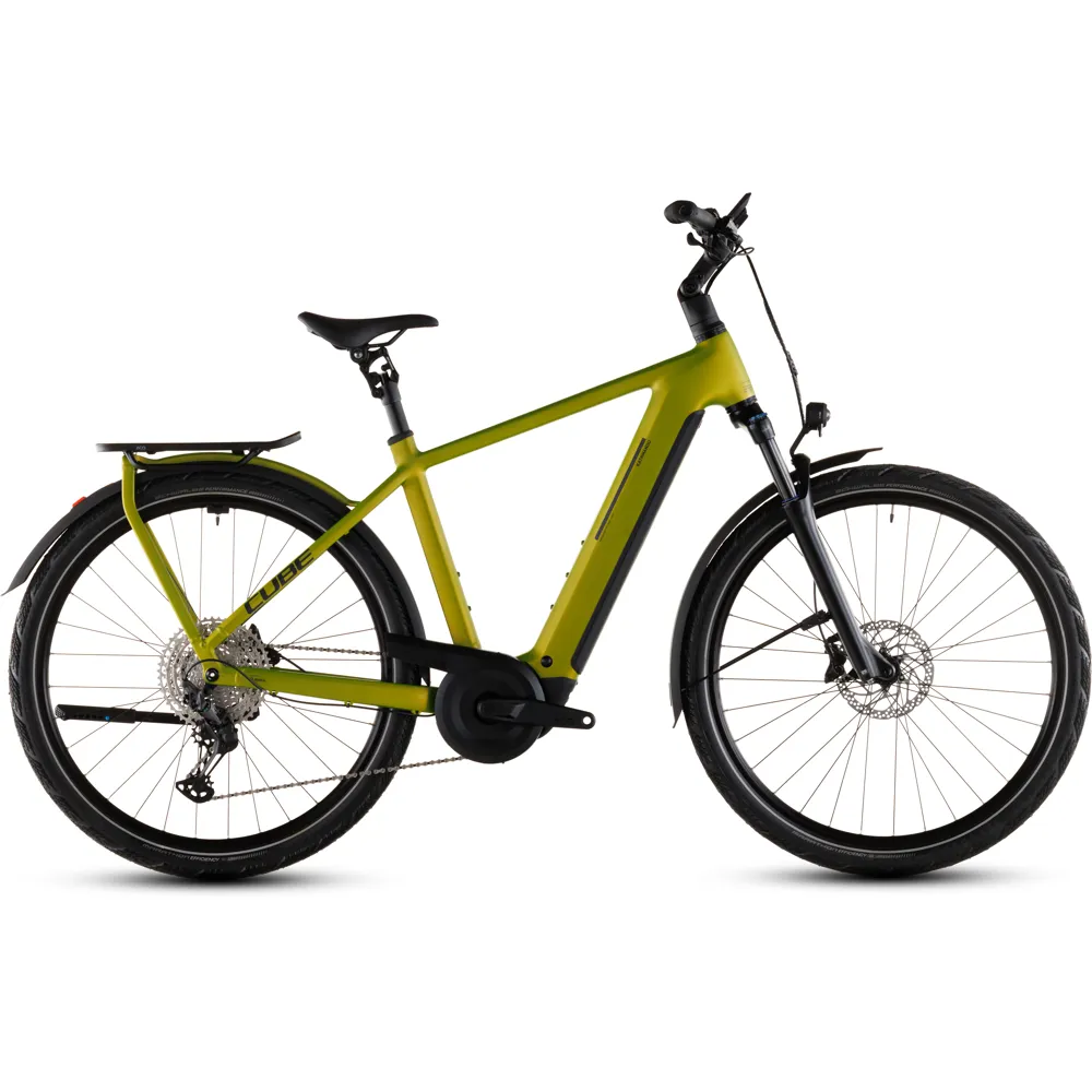 uPRISE Bikes Cube Kathmandu Hybrid Pro 800wh 2026 Electric Hybrid Bike  - Lizard/Black | Price match, 365 day return s, 18-Month Warranty, Finance Available & Free UK Delivery