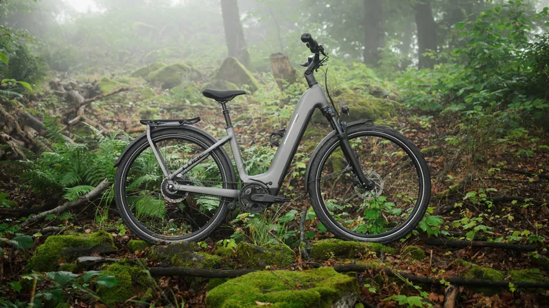 Cube Kathmandu Hybrid Comfort Pro 800wh 2026 Electric Hybrid Bike - Slabgrey/Black-8