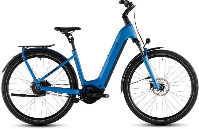Cube Kathmandu Hybrid Comfor Pro 800wh 2026 Electric Hybrid Bike - Azure/Black