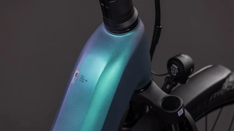 Cube Kathmandu Hybrid EXC 800wh Easy Entry 2026 Electric Hybrid Bike - Smaragdgrey/Prism-2