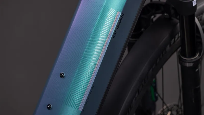 Cube Kathmandu Hybrid EXC 800wh Easy Entry 2026 Electric Hybrid Bike - Smaragdgrey/Prism-3