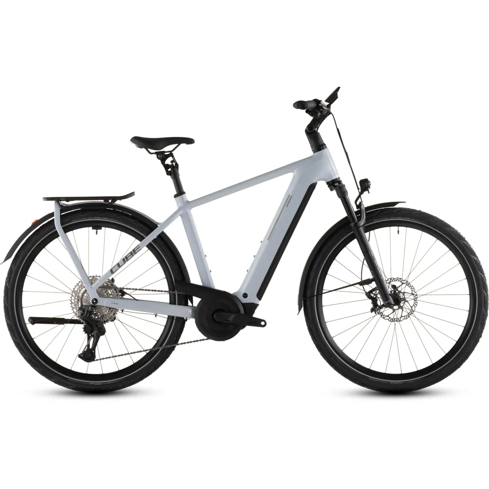 uPRISE Bikes Cube Katmandu Hybrid SLX 800wh 2026 Electric Hybrid Bike -Foggrey/Grey | Price match, 365 day returns, 18-Month Warranty, Finance Available & Free UK Delivery
