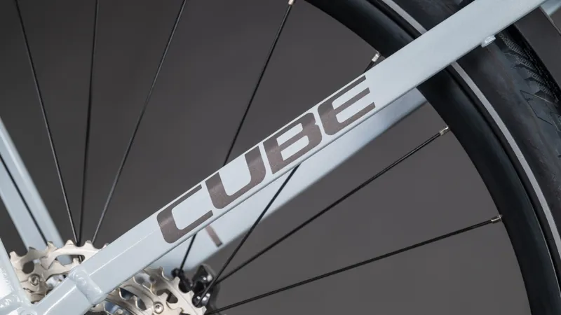 Cube Kathmandu Hybrid SLX 800wh Easy Entry 2026 Electric Hybrid Bike - Foggrey/Grey-4