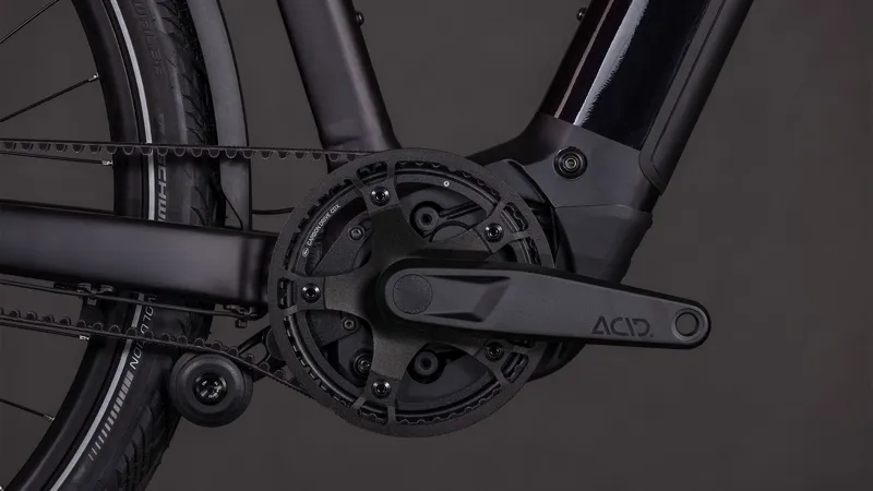 Cube Kathmandu Hybrid Comfort SLX 800wh 2026 Electric Hybrid Bike - Solareclipse/Gold-4