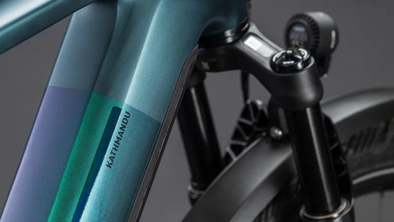 Cube Kathmandu Hybrid SLT 800wh 2026 Electric Hybrid Bike - Duskwood/Goblin-1