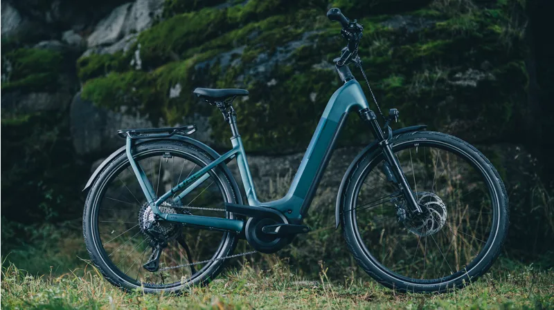 Cube Kathmandu Hybrid SLT 800wh Easy Entry 2026 Electric Hybrid Bike - Duskwood/Goblin-6