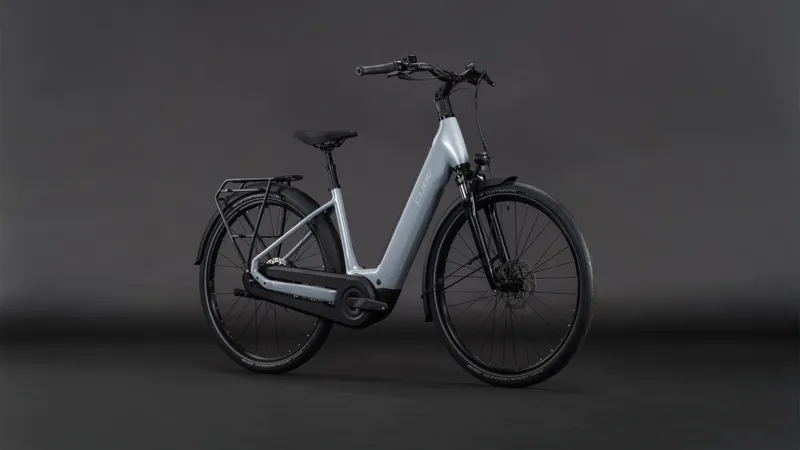 Cube Supreme Hybrid Comfort ONE 600wh 2026 Electric Hybrid Bike - Foggrey/Reflex-1
