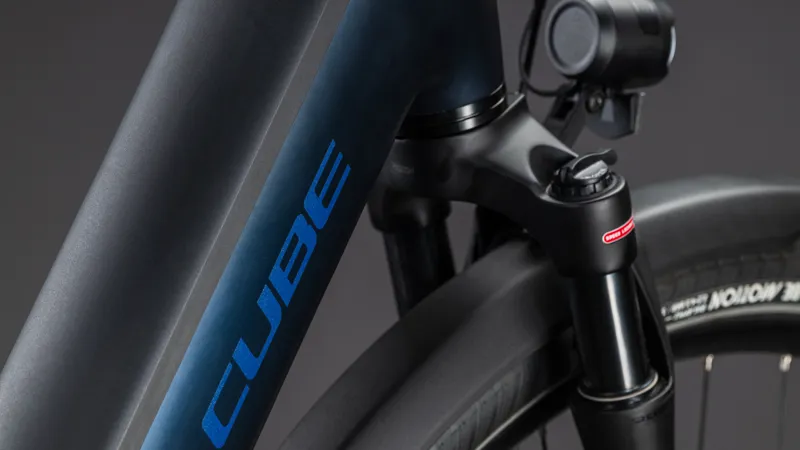 Cube Supreme Hybrid Deluxe ONE 600wh 2026 Electric Hybrid Bike - Indigoblue/Switch-3