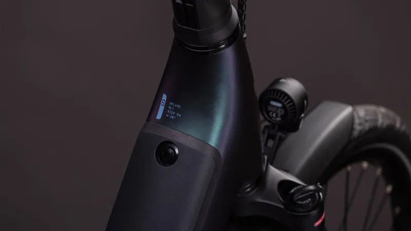 Cube Supreme Hybrid Deluxe SLT 600wh 2026 Electric Hybrid Bike - Metalblue/Reflex-2