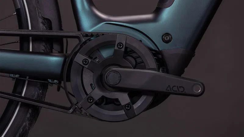 Cube Supreme Hybrid Deluxe SLT 600wh 2026 Electric Hybrid Bike - Metalblue/Reflex-4