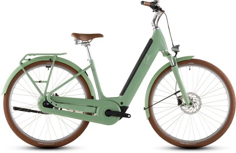 Cube Aruba Hybrid 600wh 2026 Electric Hybrid Bike - Cactus/Brown