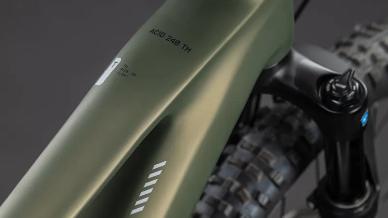 Cube Acid 240 Hybrid Rookie SLX 400X 2026 Junior Electric MTB - Green-7