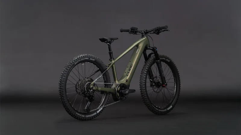 Cube Acid 240 Hybrid Rookie SLX 400X 2026 Junior Electric MTB - Green-2
