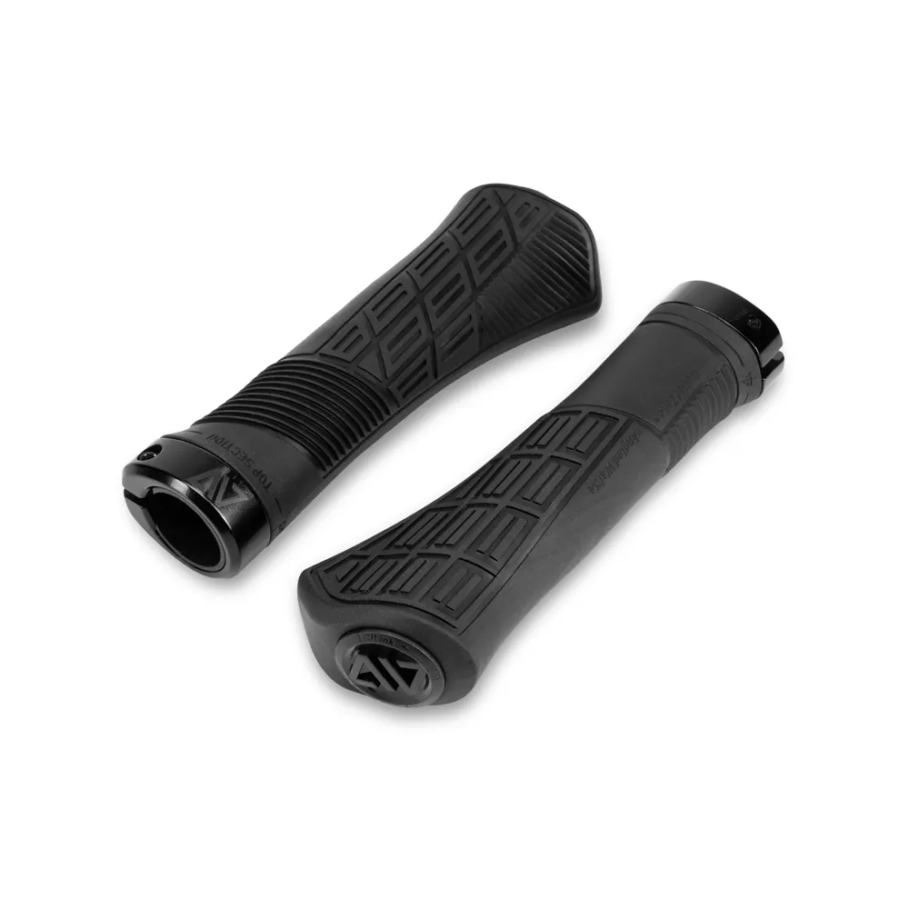 uPRISE Bikes Cube Acid Hybrid Perform Grips - Black | Price match, 365 day return s, 18-Month Warranty, Finance Available & Free UK Delivery