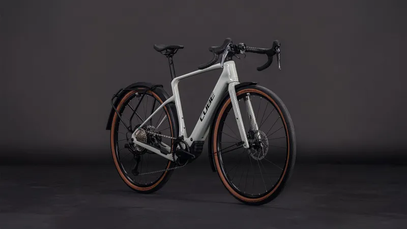 Cube Nuroad Hybrid C:62 Race 400X FE 2026 Electric Gravel Bike - Reedbeige/Black-1