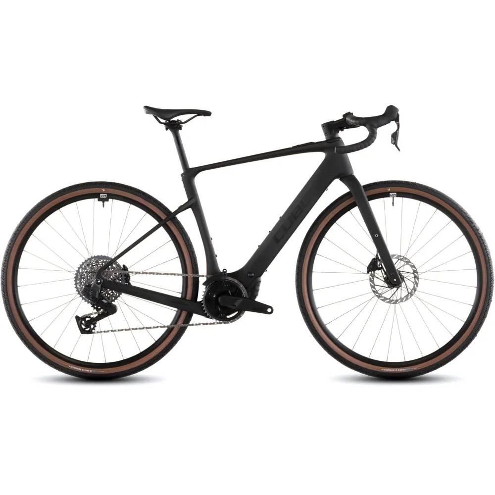 uPRISE Bikes Cube Nuroad Hybrid C:62 EXC 400X 2026 Electric Gravel Road Bike - Blackline | Price match, 365 day return s, 18-Month Warranty, Finance Available & Free UK Delivery