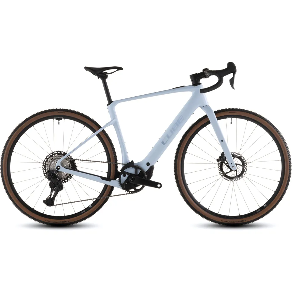 uPRISE Bikes Cube Nuroad Hybrid C:62 SLX 400X 2026 Electric Gravel Bike - Iceblue/Prism | Price match, 365 day returns, 18-Month Warranty, Finance Available & Free UK Delivery