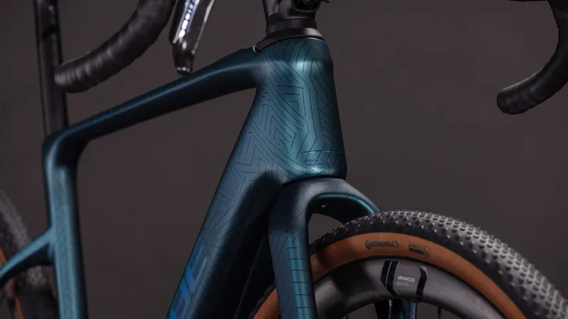 Cube Nuroad Hybrid C:62 SLT 400X 2026 Electric Gravel Bike - Royalgreen/Crisscross-7