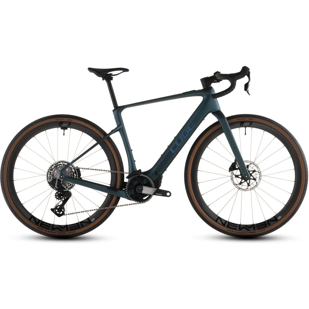 uPRISE Bikes Cube Nuroad Hybrid C:62 SLT 400X 2026 Electric Gravel Bike - Royalgreen/Crisscross | Price match, 365 day returns, 18-Month Warranty, Finance Available & Free UK Delivery