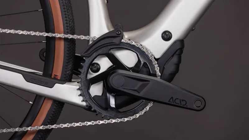 Cube Nulane Hybrid C:62 Race 400X 2026 Electric Gravel Bike -Sleekgrey/Prism-5