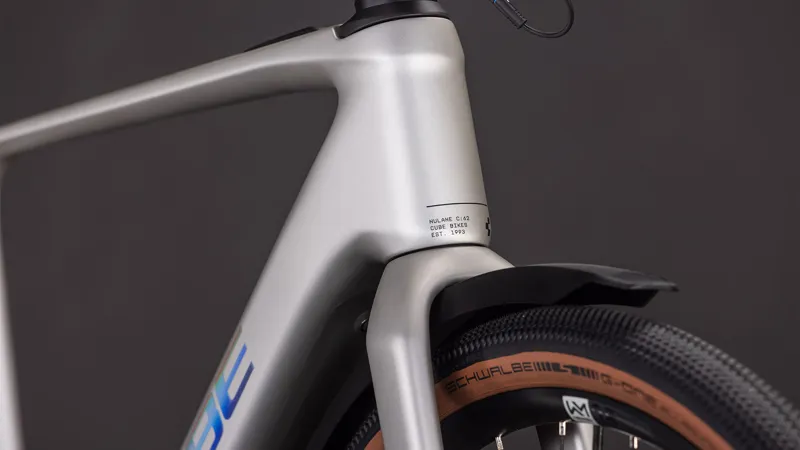 Cube Nulane Hybrid C:62 Race 400X FE 2026 Electric Flat Bar Bike - Sleekgrey/Prism-6