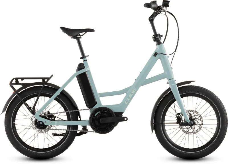 Cube Compact Hybrid Comfort 545wh 2026 Electric Hybrid Bike - Skylightblue