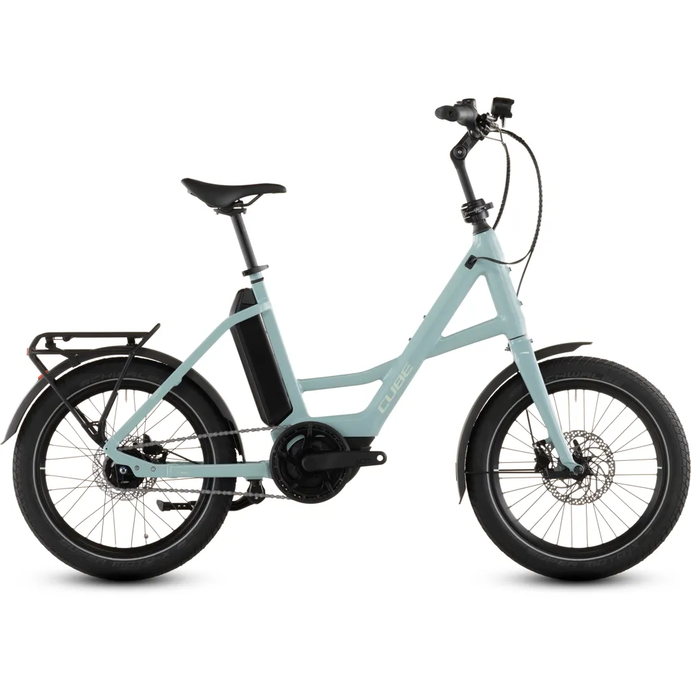 uPRISE Bikes Cube Compact Hybrid Comfort 545wh 2026 Electric Hybrid Bike - Skylightblue | Price match, 365 day return s, 18-Month Warranty, Finance Available & Free UK Delivery