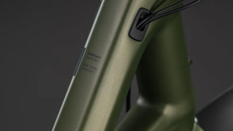 Cube Compact Hybrid Comfort 545wh 2026 Electric Hybrid Bike - Reedgreen-2