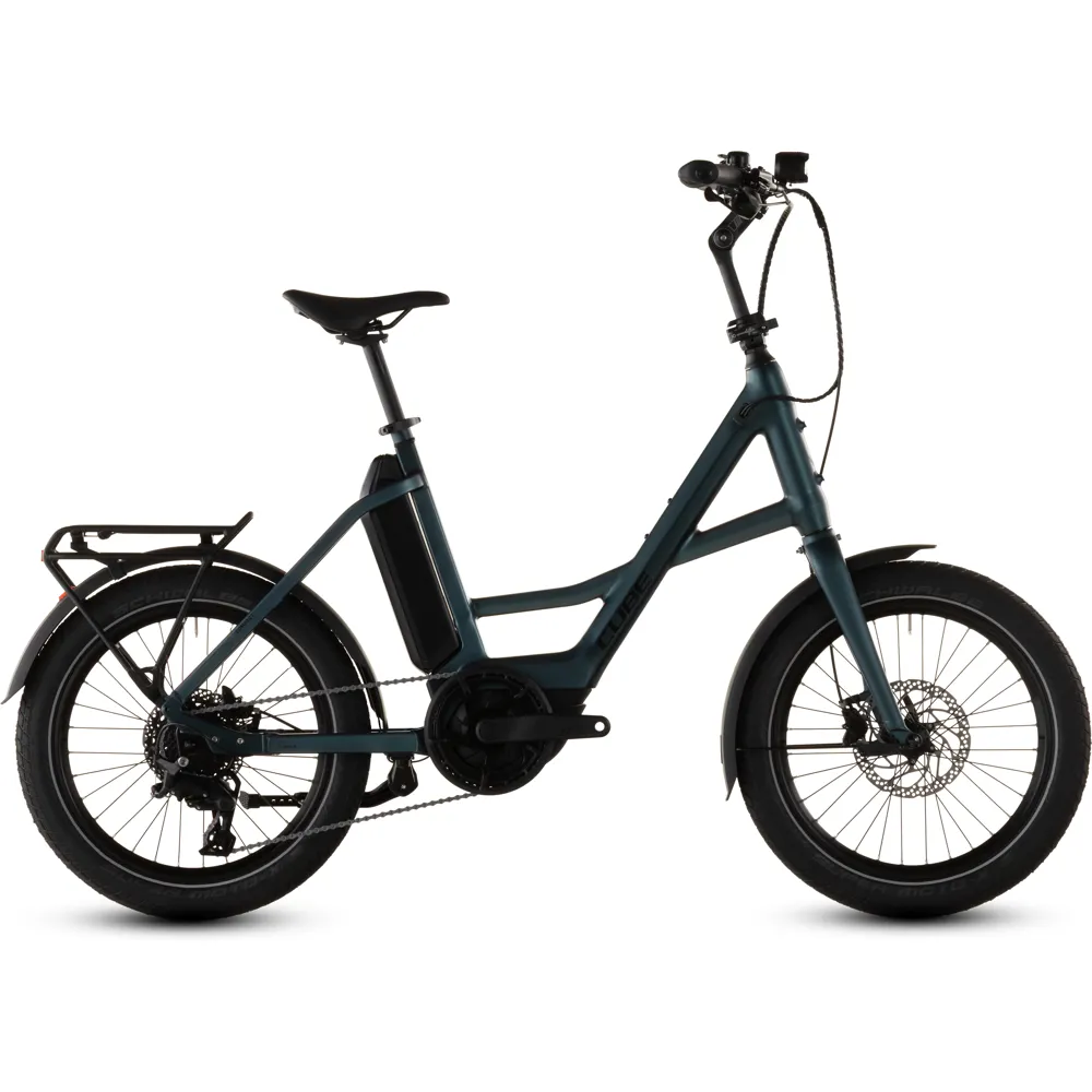 uPRISE Bikes Cube Compact Hybrid 545wh 2026 Electric Hybrid Bike - Royalgreen | Price match, 365 day return s, 18-Month Warranty, Finance Available & Free UK Delivery