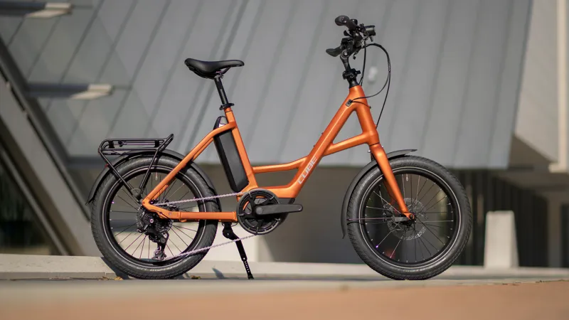 Cube Compact Hybrid 545wh 2026 Electric Hybrid Bike - Rustorange-8