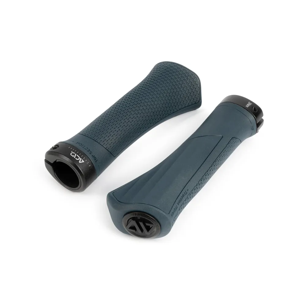 uPRISE Bikes Cube Acid Hybrid Tour Grips - Dark Blue | Price match, 365 day return s, 18-Month Warranty, Finance Available & Free UK Delivery