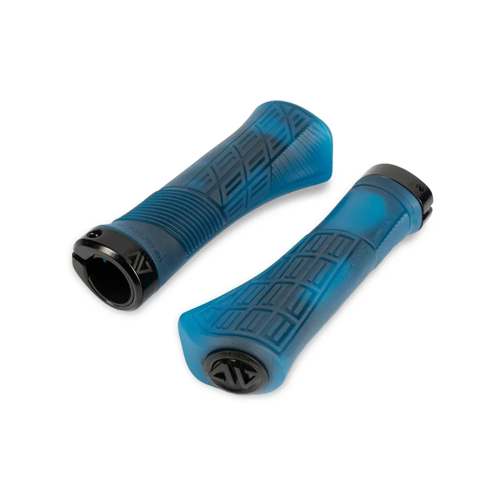 uPRISE Bikes Cube Acid Hybrid Perform Grips - Action Team Blue | Price match, 365 day return s, 18-Month Warranty, Finance Available & Free UK Delivery
