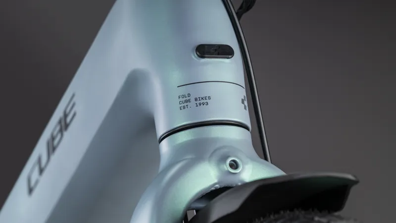 Cube Fold Hybrid Comfort 545wh 2026 Folding Electric Bike - Seagrey/Reflex-5