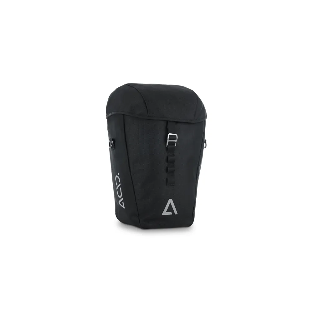 uPRISE Bikes Cube Acid City 20L Smlink Pannier Bag - Black | Price match, 365 day return s, 18-Month Warranty, Finance Available & Free UK Delivery
