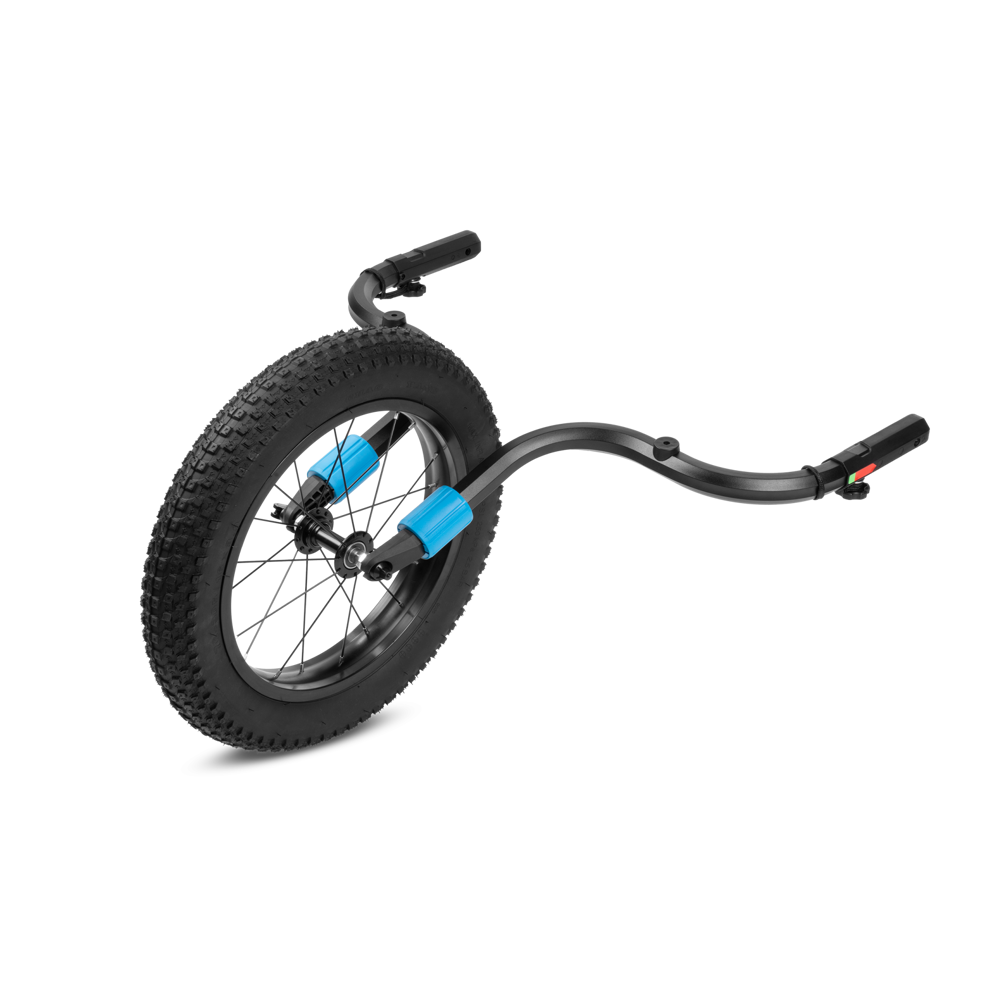 uPRISE Bikes Cube Fat Wheel Jogger Kit for Kids Trailer Double Trailer - Black | Price match, 365 day returns, 18-Month Warranty, Finance Available & Free UK Delivery
