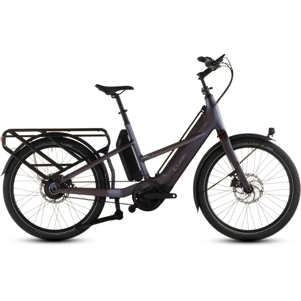 uPRISE Bikes Cube Longtail Hybrid Comfort 800wh 2026 Electric Hybrid Bike - Mineralgrey/Reflex | Price match, 365 day return s, 18-Month Warranty, Finance Available & Free UK Delivery