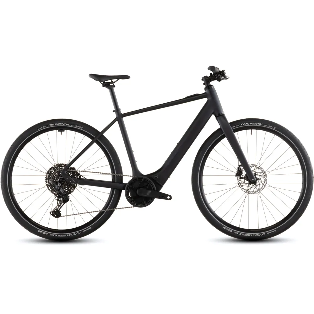 uPRISE Bikes Cube Editor Hybrid Pro 400X 2026 Electric Hybrid Bike - Coal/Prism | Price match, 365 day return s, 18-Month Warranty, Finance Available & Free UK Delivery