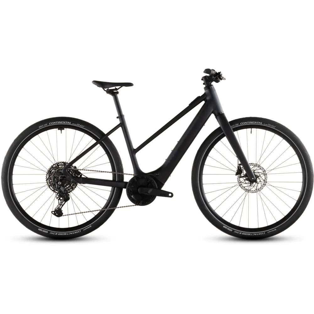uPRISE Bikes Cube Editor Hybrid Pro 400X Trapeze 2026 Electric Hybrid Bike - Coal/Prism | Price match, 365 day return s, 18-Month Warranty, Finance Available & Free UK Delivery