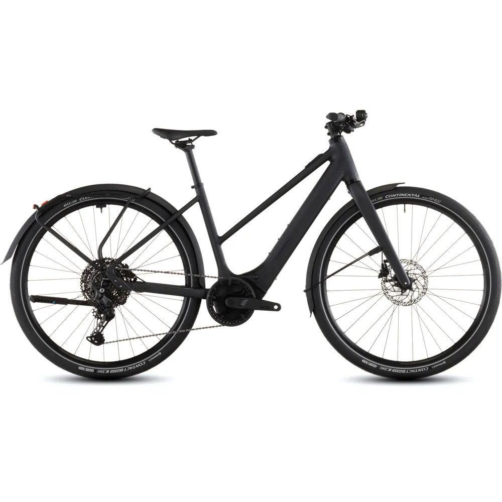 uPRISE Bikes Cube Editor Hybrid PRO 400X FE Trapeze 2026 Electric Hybrid Bike - Coal/Prism | Price match, 365 day return s, 18-Month Warranty, Finance Available & Free UK Delivery