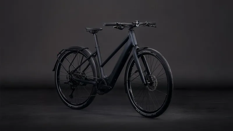 Cube Editor Hybrid PRO 400X FE Trapeze 2026 Electric Hybrid Bike - Coal/Prism-1