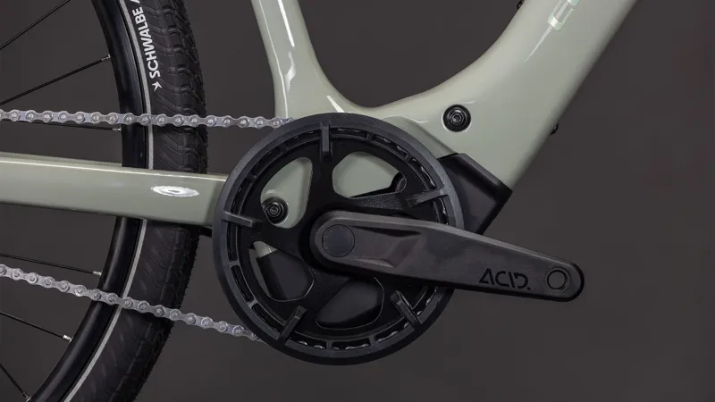 Cube Editor Hybrid SLX 400X Trapeze 2026 Electric Hybrid Bike - Reedbeige/Chrome-5