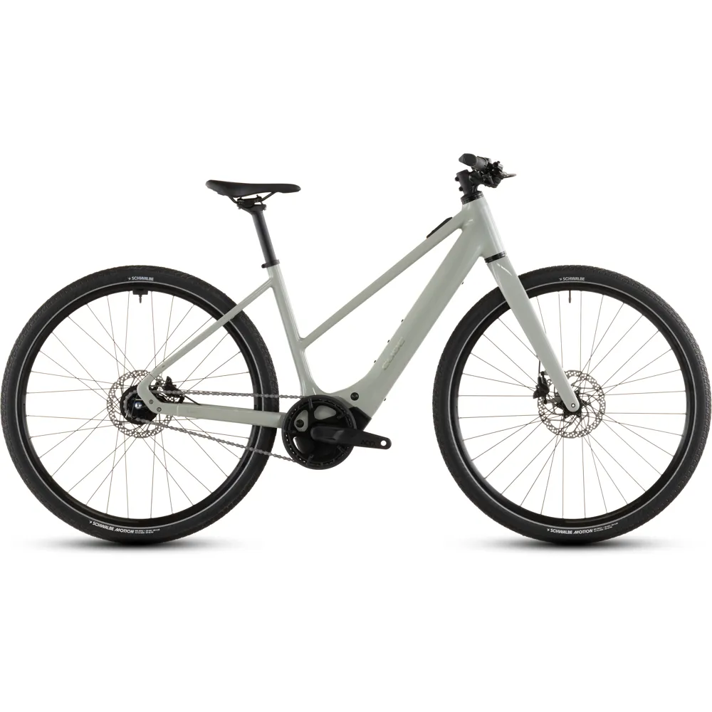 uPRISE Bikes Cube Editor Hybrid SLX 400X Trapeze 2026 Electric Hybrid Bike - Reedbeige/Chrome | Price match, 365 day return s, 18-Month Warranty, Finance Available & Free UK Delivery