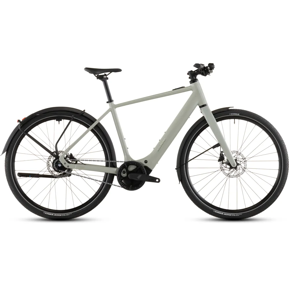 uPRISE Bikes Cube Editor Hybrid SLX 400X FE 2026 Electric Hybrid Bike - Reedbeige/Chrome | Price match, 365 day return s, 18-Month Warranty, Finance Available & Free UK Delivery