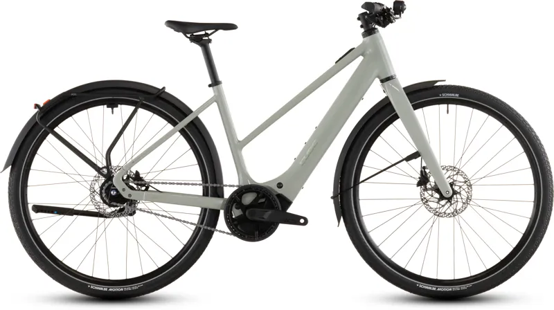 Cube Editor Hybrid SLX 400X FE Trapeze 2026 Electric Hybrid Bike - Reedbeige/Chrome