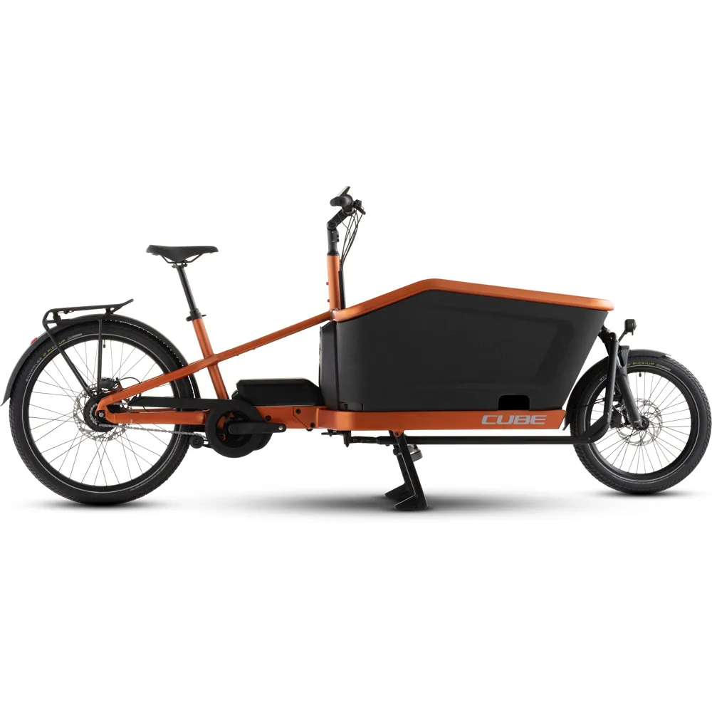 uPRISE Bikes Cube Cargo Hybrid Comfort SLX 800 2026 Electric Cargo Bike - Rustorange/Reflex | Price match, 365 day returns, 18-Month Warranty, Finance Available & Free UK Delivery